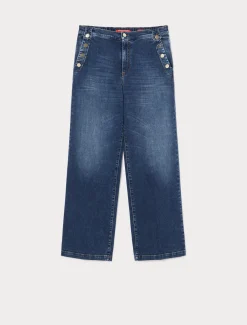 Marina Rinaldi Pantaloni & Jeans | Pantaloni & Jeans*Jeans in denim di cotone BLU