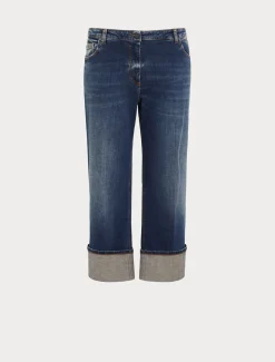 Marina Rinaldi Pantaloni & Jeans | Pantaloni & Jeans*Jeans in denim di cotone BLUNOTTE