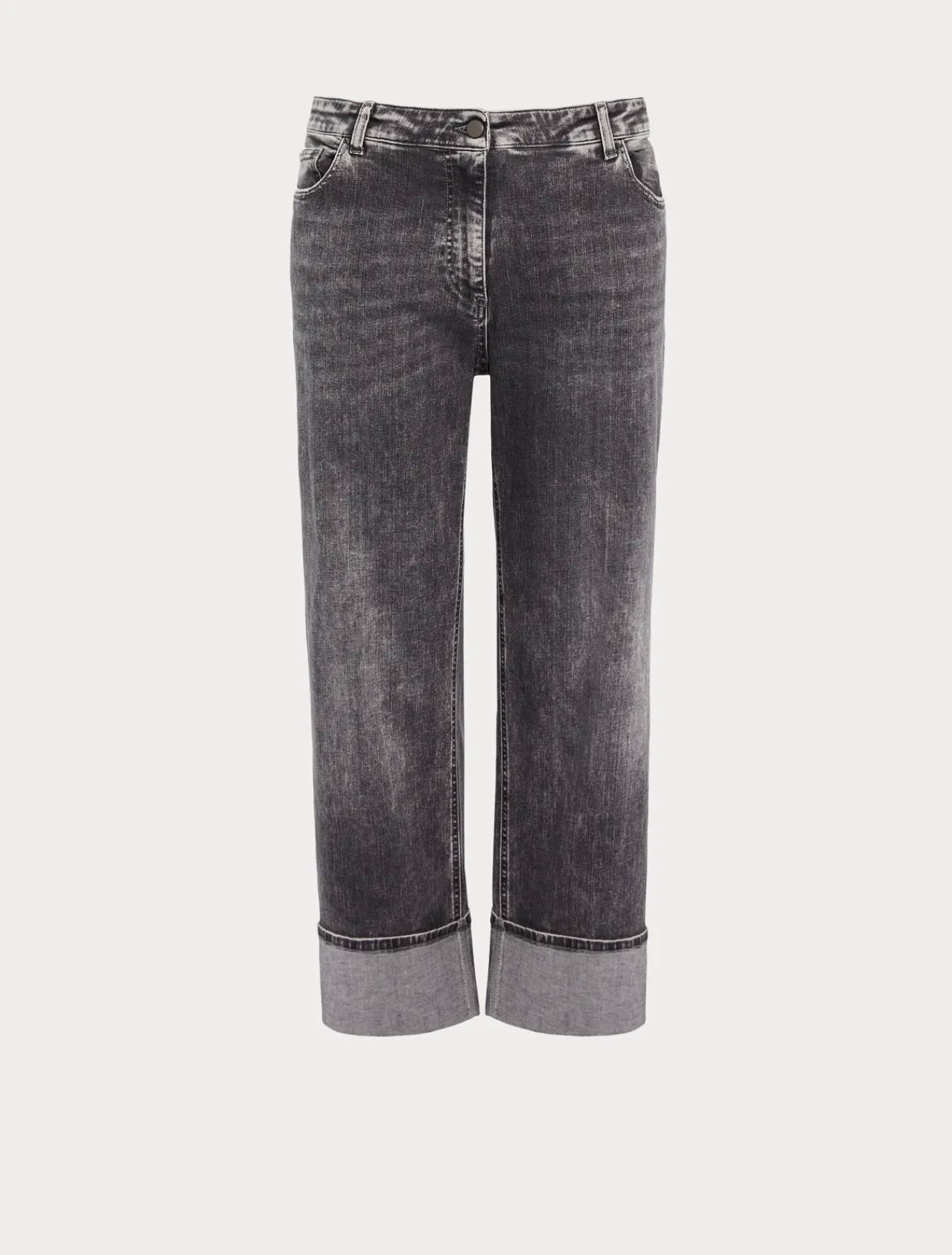 Marina Rinaldi Pantaloni & Jeans | Pantaloni & Jeans*Jeans in denim di cotone NERO