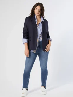 Marina Rinaldi Pantaloni & Jeans | Pantaloni & Jeans*Jeans in denim di cotone BLU