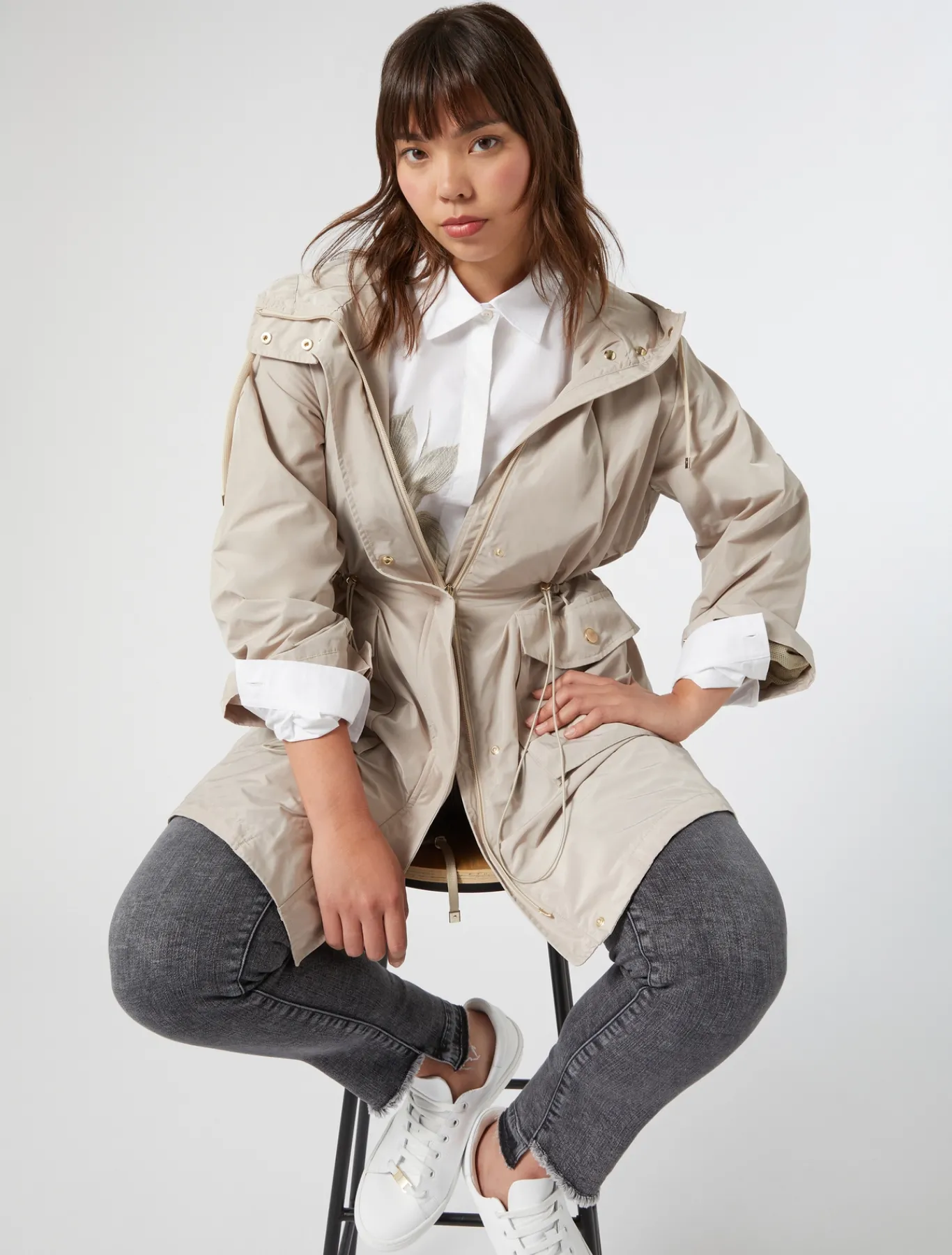 Marina Rinaldi Pantaloni & Jeans | Pantaloni & Jeans*Jeans in denim di cotone NERO