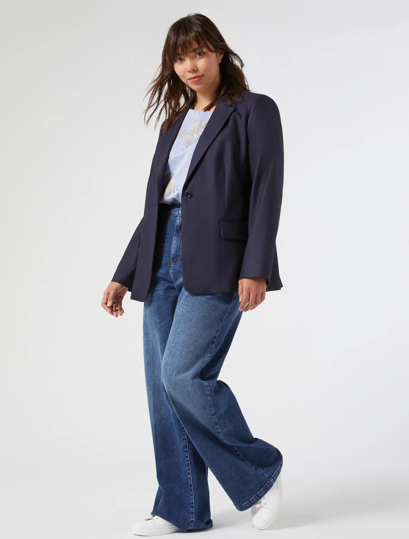 Marina Rinaldi Pantaloni & Jeans | Pantaloni & Jeans*Jeans in denim di cotone BLU