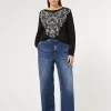 Marina Rinaldi Pantaloni & Jeans | Pantaloni & Jeans*Jeans in denim di misto cotone BLU