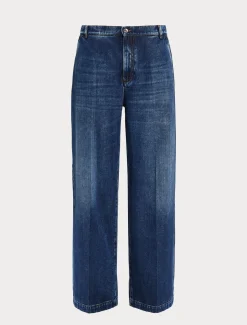 Marina Rinaldi Pantaloni & Jeans | Pantaloni & Jeans*Jeans in denim di misto cotone BLU