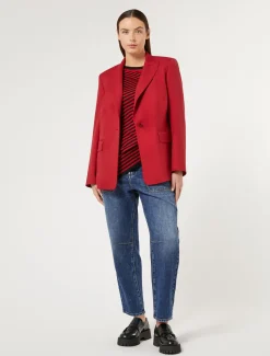 Marina Rinaldi Pantaloni & Jeans | Pantaloni & Jeans*Jeans in denim di misto cotone BLU