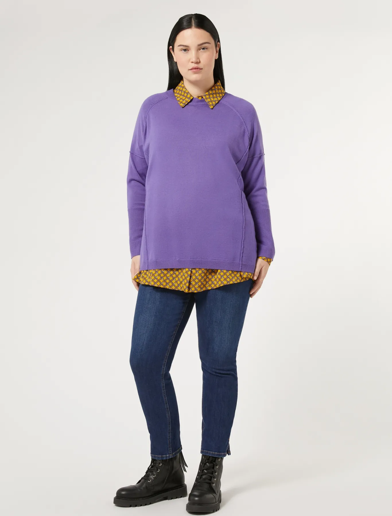 Marina Rinaldi Pantaloni & Jeans | Pantaloni & Jeans*Jeans in denim twill BLUMARINO