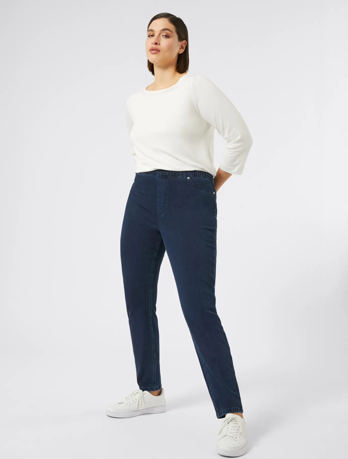 Marina Rinaldi Pantaloni & Jeans | Pantaloni & Jeans*Jeans leggings fit in jersey denim BLUNOTTE