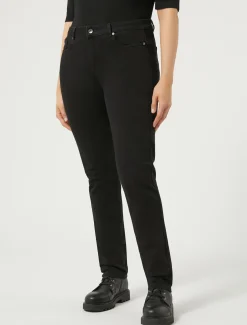 Marina Rinaldi Pantaloni & Jeans | Pantaloni & Jeans*Jeans Wonder fit in denim compatto NERO