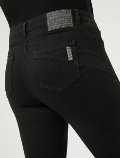 Marina Rinaldi Pantaloni & Jeans | Pantaloni & Jeans*Jeans Wonder fit in denim compatto NERO
