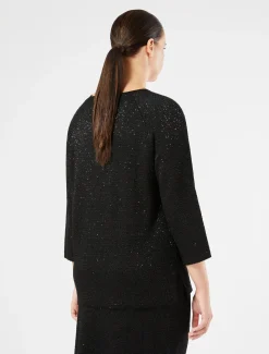 Marina Rinaldi Maglieria | Maglieria*Maglia con paillettes NERO