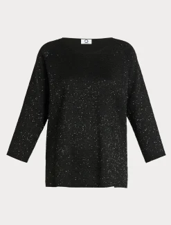 Marina Rinaldi Maglieria | Maglieria*Maglia con paillettes NERO
