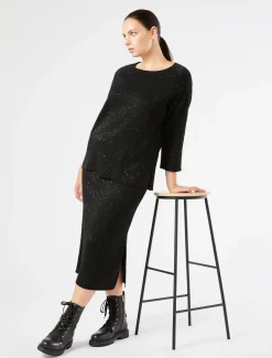 Marina Rinaldi Maglieria | Maglieria*Maglia con paillettes NERO