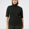 Marina Rinaldi Maglieria | Maglieria*Maglia dolcevita in lana NERO
