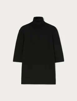 Marina Rinaldi Maglieria | Maglieria*Maglia dolcevita in lana NERO