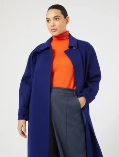 Marina Rinaldi Maglieria | Maglieria*Maglia dolcevita in lana ARANCIO