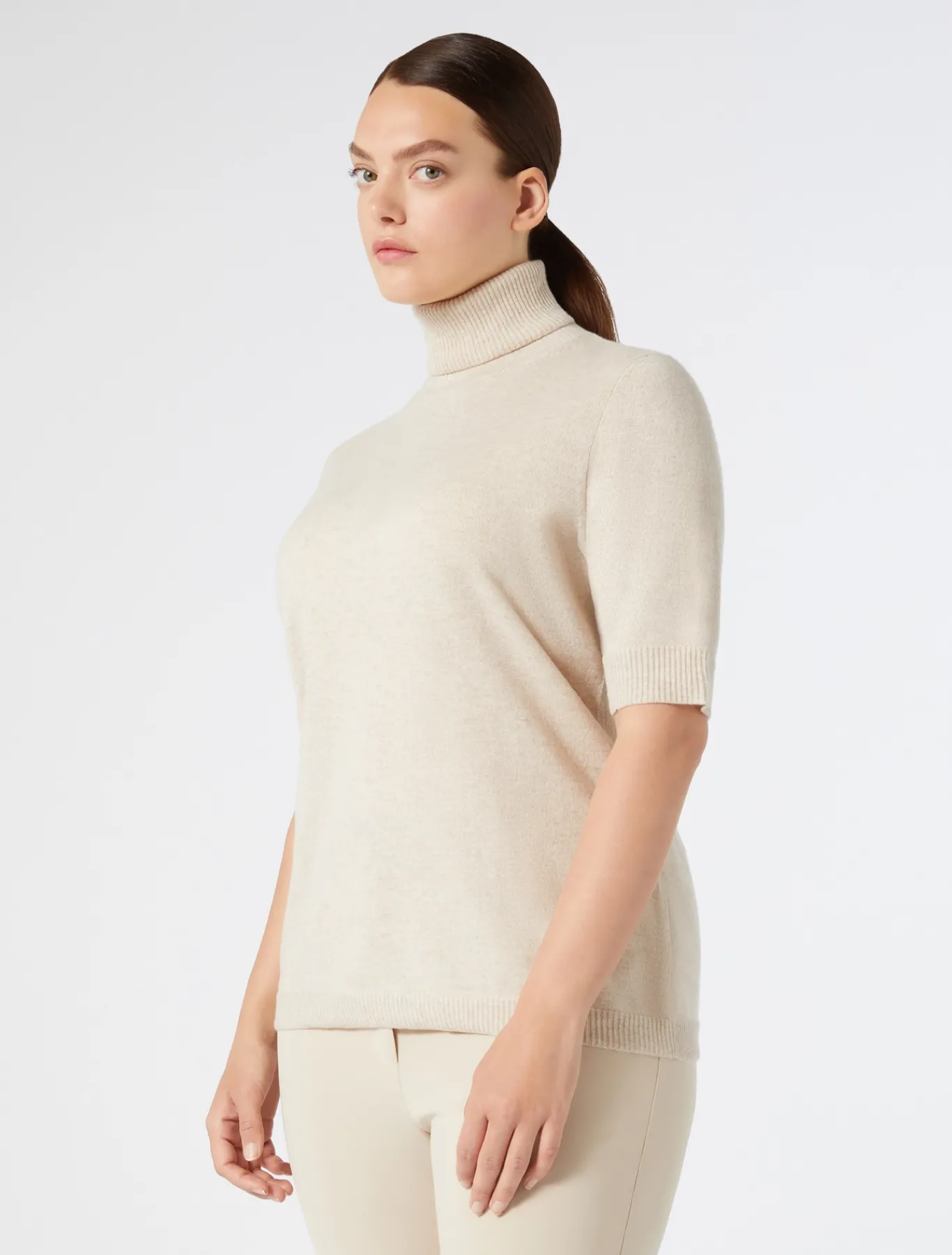 Marina Rinaldi Maglieria | Maglieria*Maglia in cachemire BEIGE