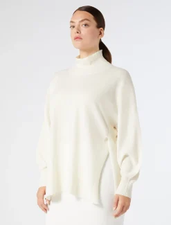 Marina Rinaldi Maglieria | Maglieria*Maglia in cachemire BIANCO