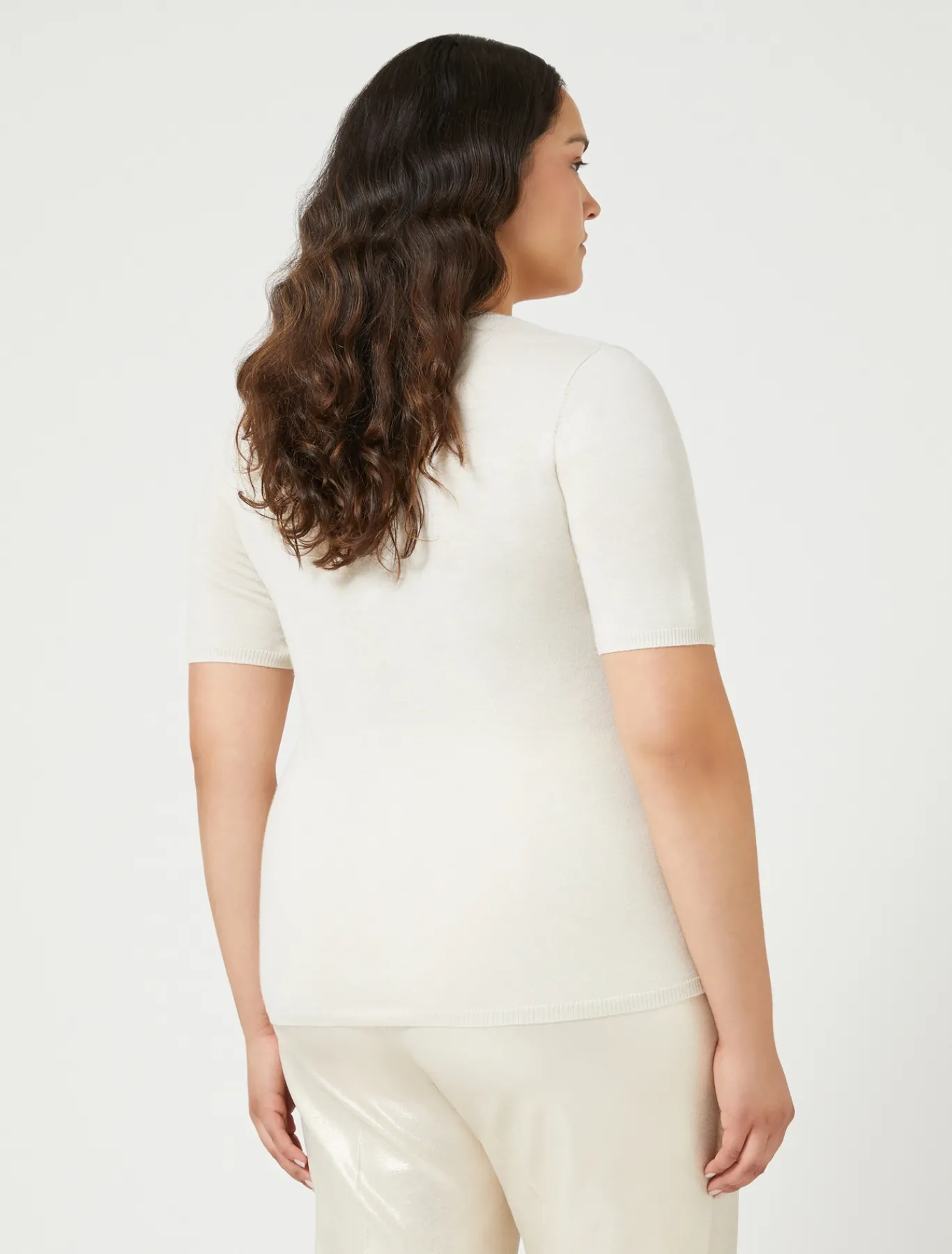Marina Rinaldi Maglieria | Maglieria*Maglia in cachemire AVORIO