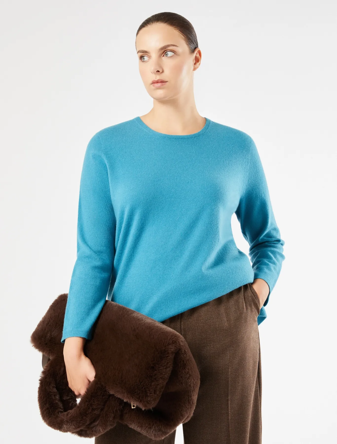 Marina Rinaldi Maglieria | Maglieria*Maglia in cachemire TURCHESE