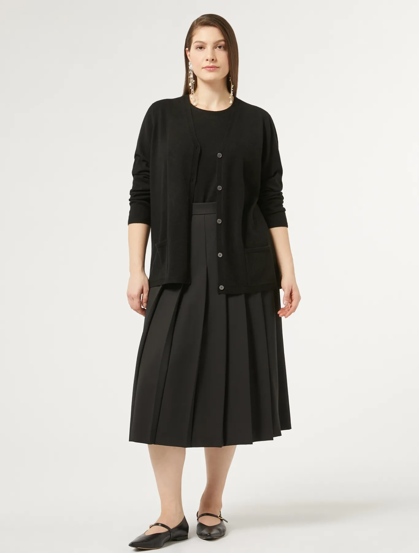 Marina Rinaldi Maglieria | Maglieria*Maglia in cachemire NERO
