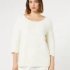 Marina Rinaldi Maglieria | Maglieria*Maglia in cotone BIANCO