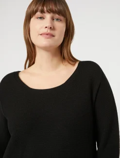 Marina Rinaldi Maglieria | Maglieria*Maglia in cotone NERO