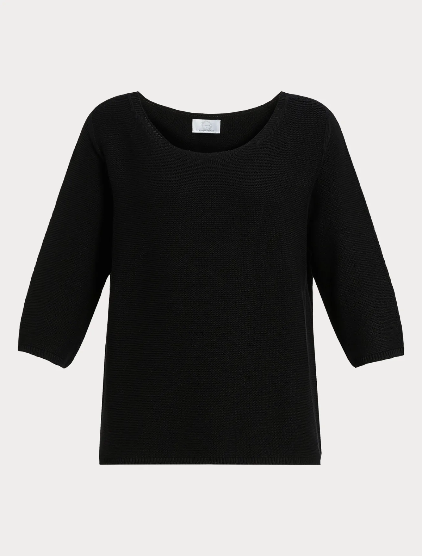 Marina Rinaldi Maglieria | Maglieria*Maglia in cotone NERO