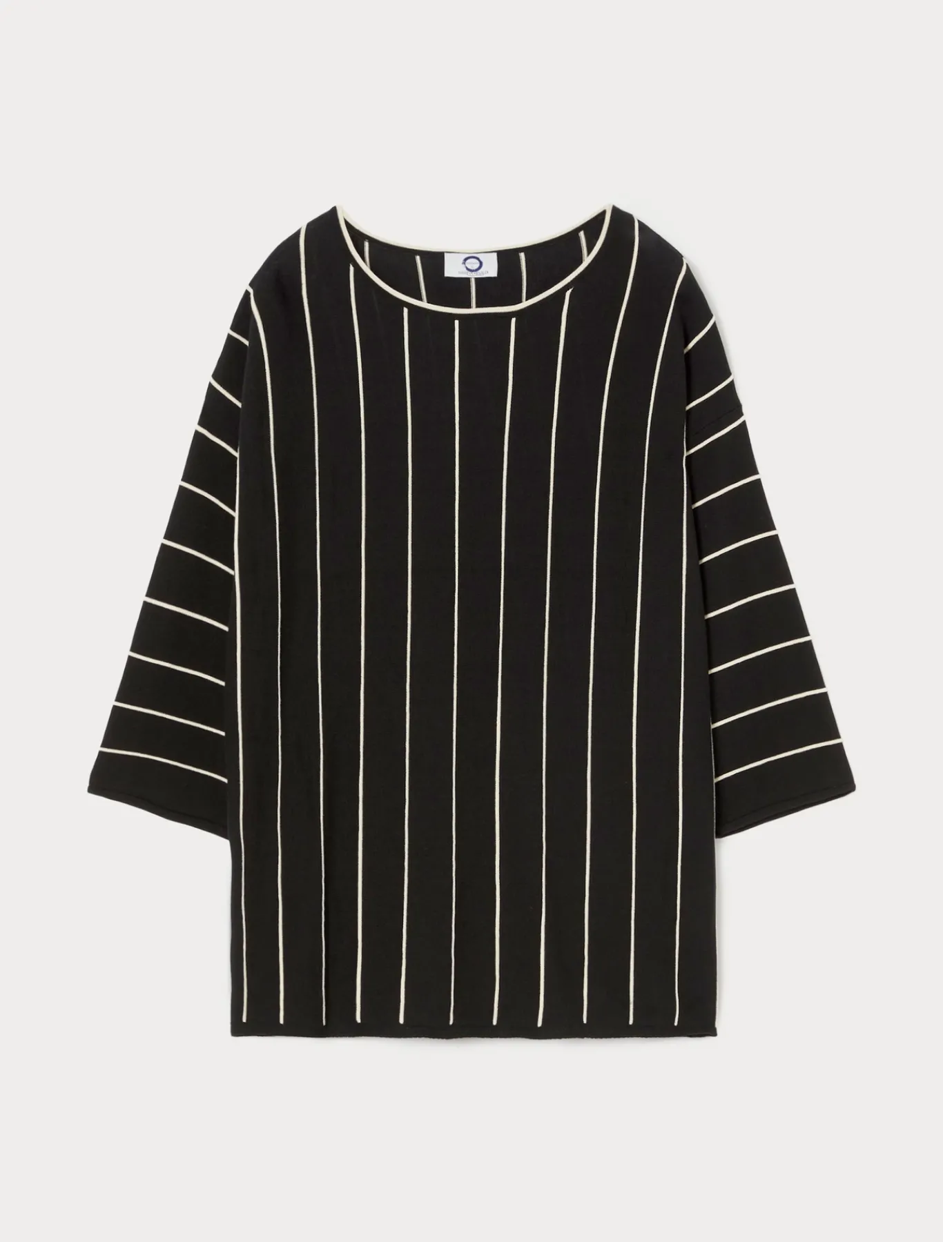 Marina Rinaldi Maglieria | Maglieria*Maglia in cotone crêpe NERO