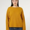 Marina Rinaldi Maglieria | Maglieria*Maglia in filato di lana SENAPE