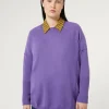 Marina Rinaldi Maglieria | Maglieria*Maglia in filato di lana VIOLA