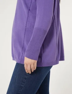 Marina Rinaldi Maglieria | Maglieria*Maglia in filato di lana VIOLA