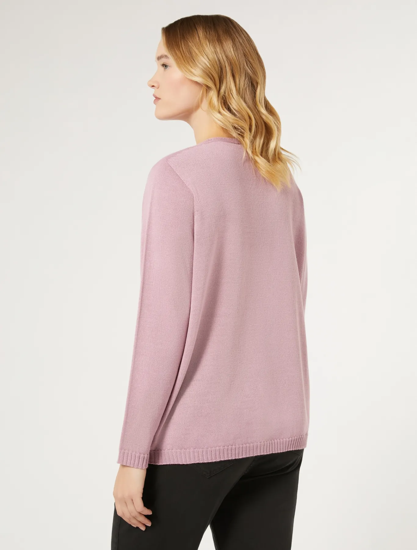 Marina Rinaldi Maglieria | Maglieria*Maglia in filato di lana ROSAANTICO