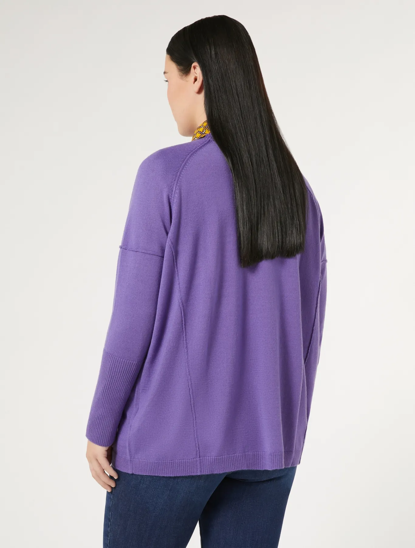 Marina Rinaldi Maglieria | Maglieria*Maglia in filato di lana VIOLA