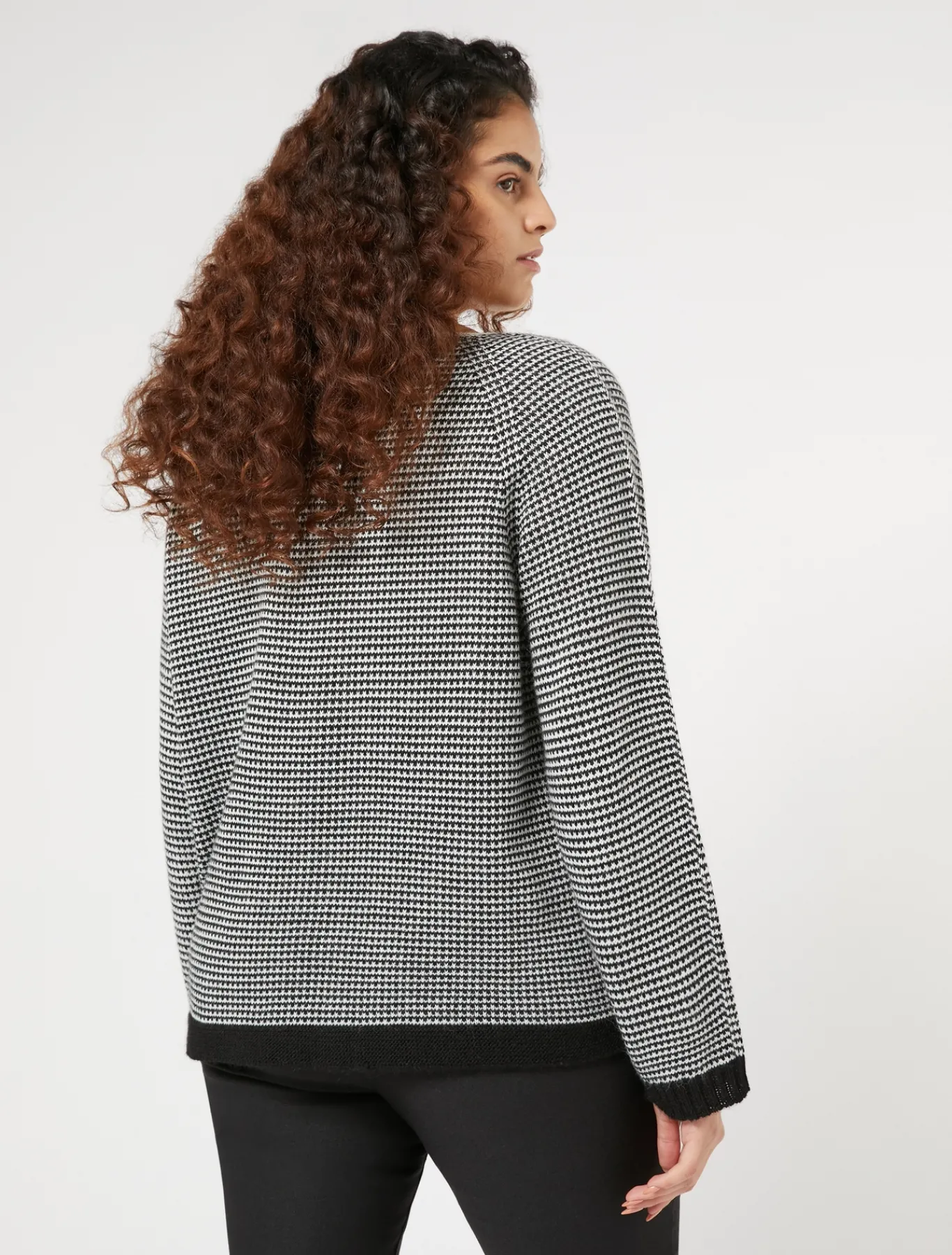 Marina Rinaldi Maglieria | Maglieria*Maglia in filato di misto viscosa NERO
