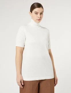 Marina Rinaldi Maglieria | Maglieria*Maglia in filato di viscosa BIANCO
