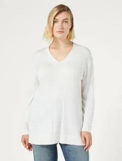 Marina Rinaldi Maglieria | Maglieria*Maglia in filato di viscosa BIANCO