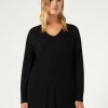 Marina Rinaldi Maglieria | Maglieria*Maglia in filato di viscosa NERO