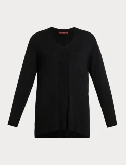 Marina Rinaldi Maglieria | Maglieria*Maglia in filato di viscosa NERO