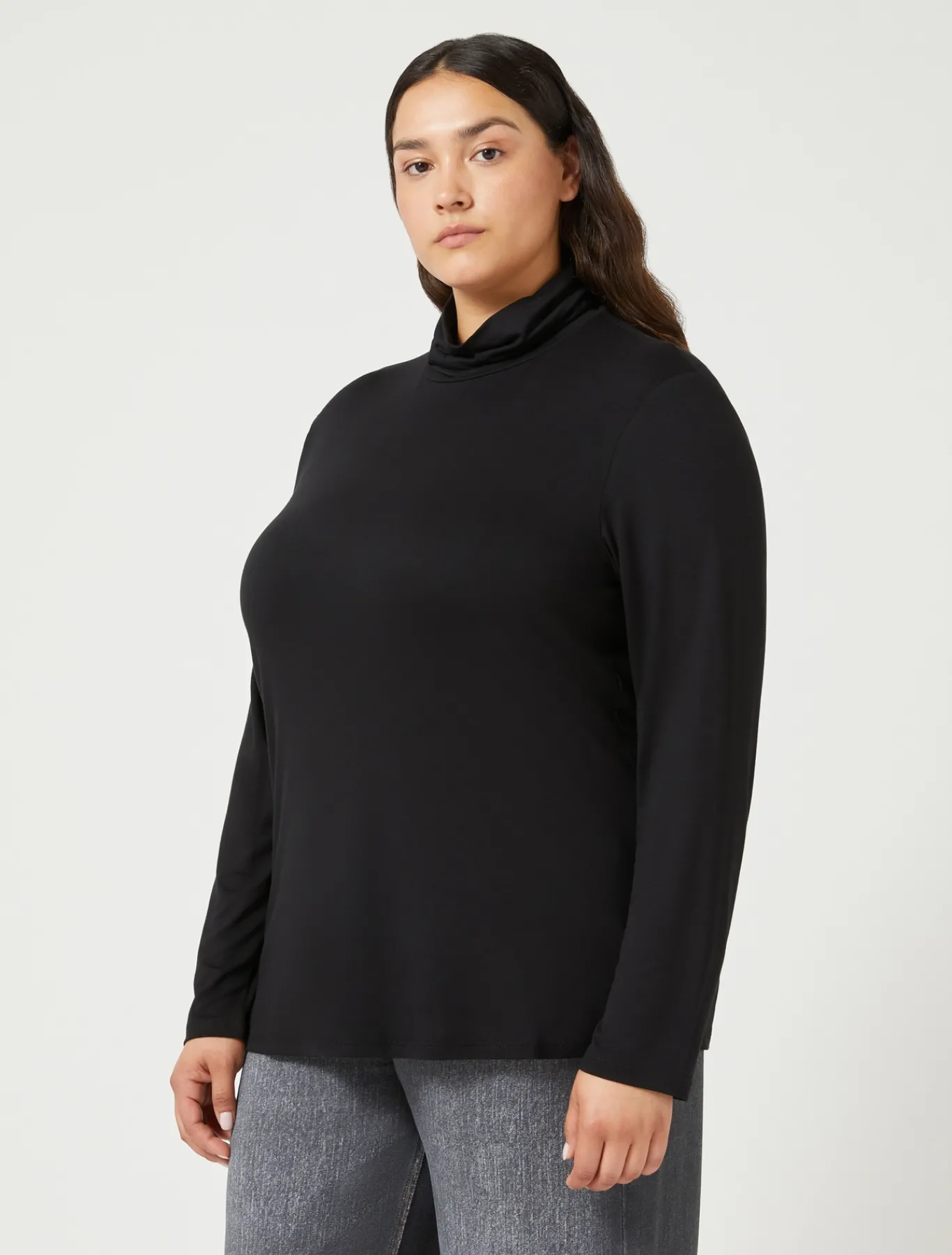 Marina Rinaldi Top & T-Shirt | Top & T-Shirt*Maglia in jersey NERO