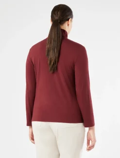 Marina Rinaldi Top & T-Shirt | Top & T-Shirt*Maglia in jersey MELANZANA