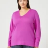 Marina Rinaldi Maglieria | Maglieria*Maglia in lana ROSA