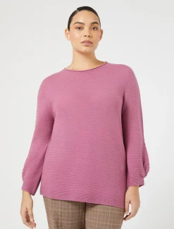 Marina Rinaldi Maglieria | Maglieria*Maglia in lana CICLAMINO