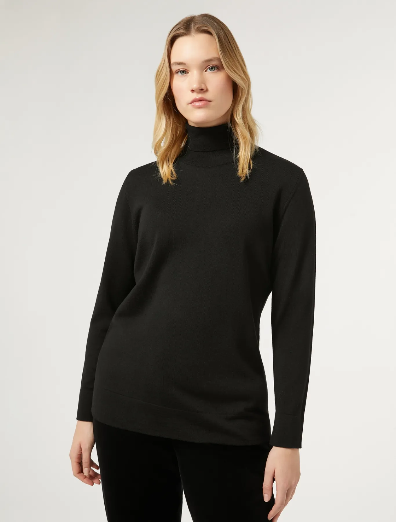 Marina Rinaldi Maglieria | Maglieria*Maglia in lana NERO
