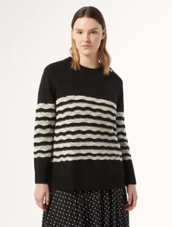 Marina Rinaldi Maglieria | Maglieria*Maglia in lana NERO
