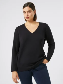 Marina Rinaldi Maglieria | Maglieria*Maglia in lana BLUNOTTE