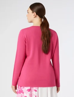 Marina Rinaldi Maglieria | Maglieria*Maglia in lana FUXIA