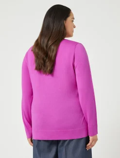 Marina Rinaldi Maglieria | Maglieria*Maglia in lana ROSA