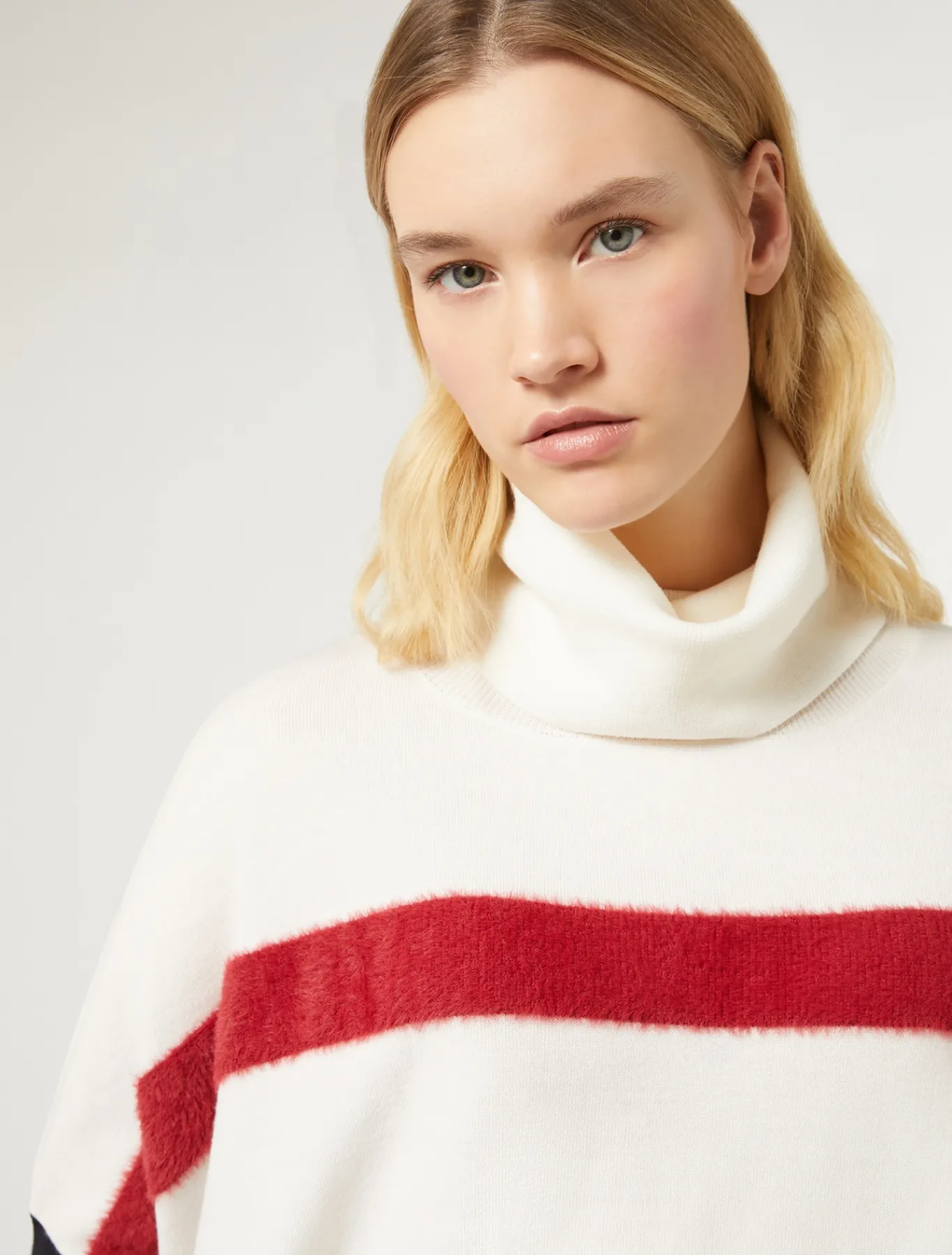 Marina Rinaldi Maglieria | Maglieria*Maglia in lana BLUMARINO