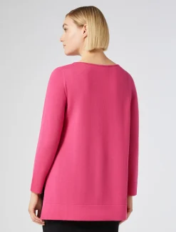 Marina Rinaldi Maglieria | Maglieria*Maglia in lana FUXIA