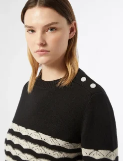 Marina Rinaldi Maglieria | Maglieria*Maglia in lana NERO
